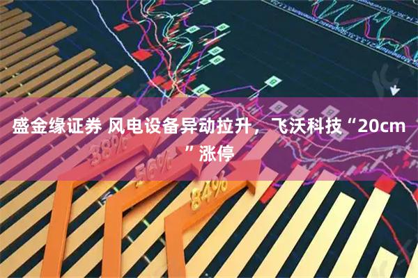 盛金缘证券 风电设备异动拉升，飞沃科技“20cm”涨停